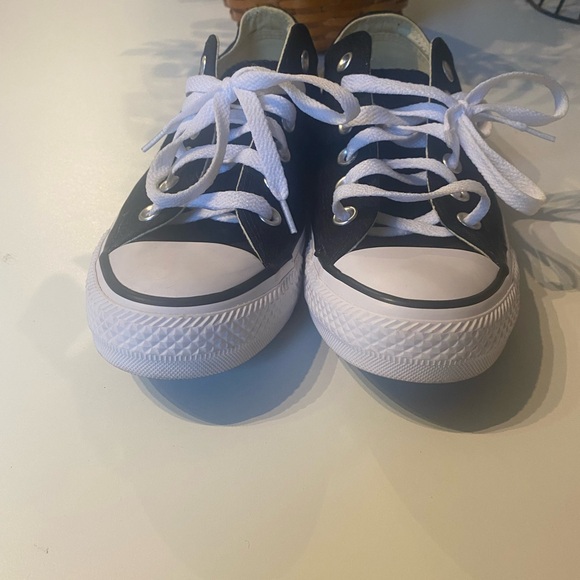 Converse All Star Black and White Sneakers - Picture 2 of 5